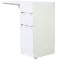 Тумба с раковиной Orange Optima 100 Белый глянец арт-OP-40TUW+RAR — фото 2, Тумбы с раковиной