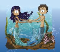 Фреска детская Ortograf Детские 20940 Фактура флок FLK Флизелин (3,1*2,7) Голубой/Бежевый, Люди арт-20940 (флок FLK) — фото 2, Фрески