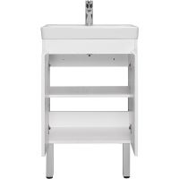 Тумба под раковину Aquaton Сканди Doors 55 Белая арт-1A278801SD010 — фото 3, Тумбы под раковину