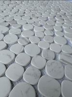 Каменная мозаика Pixmosaic Volakas White 30x30 см арт-PIX 310 — фото 2, Мозаика