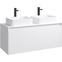 Корпус тумбы под раковину Aqwella 5 Stars Mobi 120 подвесной Белый арт-MOB0112W — фото 1, Тумбы под раковину