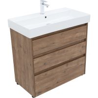 Товар: Тумба под раковину Aquanet Nova Lite 85 Дуб рустикальный арт-302477 - фото 2 Тумба под раковину Aquanet Nova Lite 85 Дуб рустикальный арт-302477 — фото 2, Тумбы под раковину