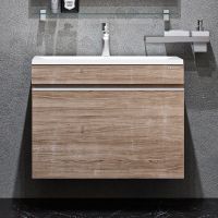 Тумба под раковину Velvex Pulsus 70 tp.PUL.PUL.70.1Y подвесная Дуб сонома арт-tp.PUL.PUL.70.1Y дуб сонома — фото 2, Тумбы под раковину