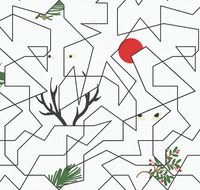 Обои LOYMINA Origins Винил на флизелине (1*10,05) Белый/Черный, Геометрия/Абстракция арт-ALS4 001 — фото 2, Обои для стен