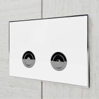 Товар: Клавиша смыва Point Венера Белая Хром арт-PN44071WC - фото 2 Клавиша смыва Point Венера Белая Хром арт-PN44071WC — фото 2, Кнопки смыва