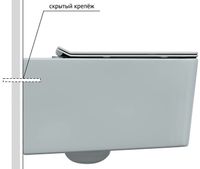 Товар: Комплект унитаза с инсталляцией Berges Floe Rimless с сиденьем Микролифт и Белой клавишей смыва арт-043283 - фото 6 Комплект унитаза с инсталляцией Berges Floe Rimless с сиденьем Микролифт и Белой клавишей смыва арт-043283 — фото 6, Комплекты унитаз + инсталляция