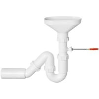 Товар: Сифон для кухонной мойки McAlpine Белый арт-HC8-FUN - фото 2 Сифон для кухонной мойки McAlpine Белый арт-HC8-FUN — фото 2, Сифоны для кухонной мойки