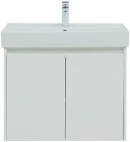 Комплект мебели для ванной Aquanet Nova Lite 75 подвесной Белый глянец арт-302535 — фото 10, Комплекты мебели для ванной