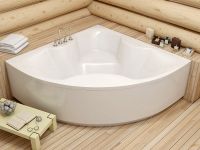 Акриловая ванна Relisan Eco Plus Сена 160x160 без гидромассажа арт-Гл000025814 — фото 3, Акриловые ванны