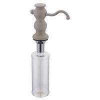 Дозатор для жидкого мыла ZorG Песочный арт-ZR-25 ПЕСОЧНЫЙ — фото 1, Дозаторы для кухонных моек