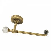 Держатель туалетной бумаги Migliore Amerida Бронза с кристаллами Swarovski арт-16558 — фото 2, Держатели туалетной бумаги