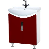 Тумба под раковину Bellezza Лагуна 65 Красная арт-4632110240036 — фото 1, Тумбы под раковину