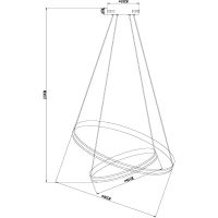 Товар: Подвесной светильник Artelamp Meridiana Белый Хром арт-A2198SP-2CC - фото 3 Подвесной светильник Artelamp Meridiana Белый Хром арт-A2198SP-2CC — фото 3, Подвесные светильники