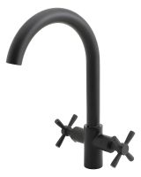 Комплект смесителей Orange Mia Черный арт-M34-381b — фото 8, Готовые комплекты для ванной комнаты