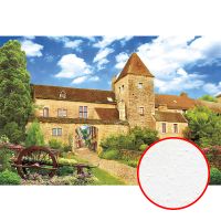 Фреска Ortograf Городской пейзаж 21033 Фактура бархат FX Флизелин (4*2,7) Бежевый/Зеленый/Голубой, Город/Пейзаж арт-21033 (бархат FX) — фото 1, Фрески