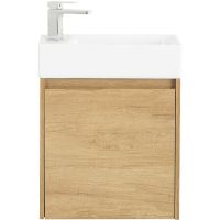 Тумба под раковину BelBagno Kraft Mini 50 L подвесная Rovere Nebrasca Nature арт-KRAFT MINI-500/260-1A-SO-RNN-L — фото 3, Тумбы под раковину