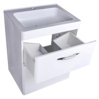 Тумба под раковину Style Line Каре 70 Люкс Plus Белый арт-СС-00002266 — фото 2, Тумбы под раковину