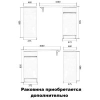 Тумба под раковину Orange Sistema 100 Белая арт-STK-40TUW — фото 14, Тумбы под раковину