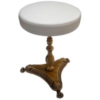 Пуф Migliore Elisabetta Бронза Белый арт-17008 — фото 1, Сиденья