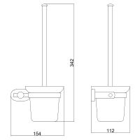 Товар: Ершик для унитаза Belz B900 Хром арт-B90010 - фото 2 Ершик для унитаза Belz B900 Хром арт-B90010 — фото 2, Ершики для унитаза