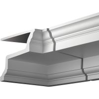 Внутренний угол Европласт 460x263x460 мм арт-4.01.123 — фото 1, Фасадный декор