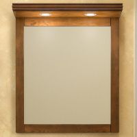 Зеркало Opadiris Мираж 65 Светлый орех арт-Z0000004695 — фото 2, Зеркала в ванную комнату