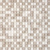 Каменная мозаика Pixmosaic White Wooden, Dolomiti Bianco 30,5x30,5 см арт-PIX280 — фото 1, Мозаика