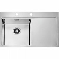 Кухонная мойка Alveus Pure 40L KMB-90 790x525 Брашированная сталь арт-1103610 — фото 1, Кухонные мойки