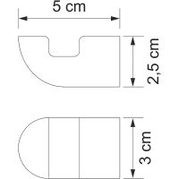 Товар: Крючок WasserKRAFT Kammel Белый матовый арт-K-8323W - фото 4 Крючок WasserKRAFT Kammel Белый матовый арт-K-8323W — фото 4, Крючки для полотенец