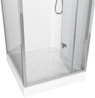 Душевая кабина Ceruttispa Bella 90x90 901T без гидромассажа арт-9094 — фото 3, Душевые кабины