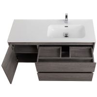 Тумба под раковину BelBagno Kraft 120 R подвесная Cemento Grigio арт-KRAFT-1200-2C-1A-SO-CG-R — фото 7, Тумбы под раковину