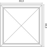Декоративная панель Orac Decor 333x35x333 мм арт-W123 — фото 4, Панели