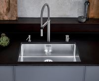 Кухонная мойка Blanco Claron 700-U Нержавеющая сталь с зеркальной полировкой арт-521581 — фото 2, Кухонные мойки