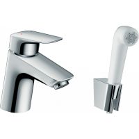Смеситель для раковины Hansgrohe Logis с гигиеническим душем Хром арт-71290000 — фото 1, Смесители для раковины