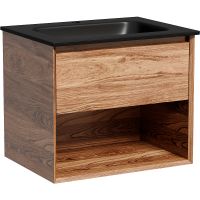 Тумба под раковину Sancos Marmi 1.0 60 подвесная Дуб чарльстон арт-MR1.060ECH — фото 10, Тумбы под раковину