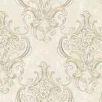 Обои Decori-Decori Mirabilia Винил на флизелине (1,06*10,05) Бежевый, Дамаск арт-83417 — фото 1, Обои для стен