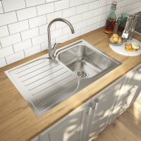 Товар: Кухонная мойка Iddis Strit S 78 Сатин арт-STR78SDi77 - фото 2 Кухонная мойка Iddis Strit S 78 Сатин арт-STR78SDi77 — фото 2, Кухонные мойки