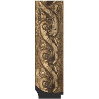 Зеркало Evoform Exclusive 116х56 с фацетом в багетной раме - Фреска 84 мм арт-BY 1249 — фото 3, Зеркала в ванную комнату