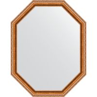 Зеркало Evoform Octagon 72х92 в багетной раме - Версаль бронза 64 мм арт-BY 7072 — фото 1, Зеркала в ванную комнату