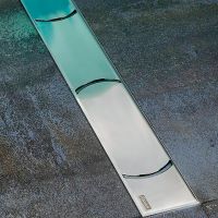 Товар: Душевой лоток Ravak Chrome OZ 95 с решеткой Хром арт-X01428 - фото 5 Душевой лоток Ravak Chrome OZ 95 с решеткой Хром арт-X01428 — фото 5, Душевые лотки