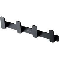 Вешалка для полотенец AM.PM Func Черная матовая арт-A8F35922 — фото 1, Крючки для полотенец