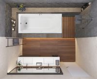 Акриловая ванна Vagnerplast Hera 180x80 без гидромассажа арт-VPBA180HER2X-04 — фото 2, Акриловые ванны