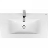 Тумба с раковиной Bond Cube 80 подвесная Белая матовая арт-T01805-S05W — фото 12, Тумбы с раковиной