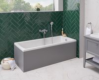 Акриловая ванна Vitra Neo 160x70 без гидромассажа арт-52520001000 — фото 3, Акриловые ванны