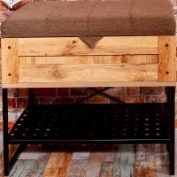 Банкетка Бриклаер Лофт 60 Метрополитен грей арт-4627125414091 — фото 3, Комплектующие для мебели в ванной