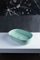 Раковина-чаша Allen Brau Fantasy 55 Мятная арт-4.11022.MT — фото 11, Раковины накладные