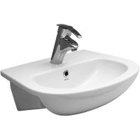 Раковина Serel Friendly 51 Белая арт-6734 — фото 1, Раковины подвесные