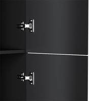 Шкаф пенал AM.PM Gem 30 R подвесной Черный матовый арт-M90CHR0306BM — фото 5, Пеналы для ванной комнаты