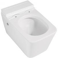 Унитаз Abber Rechteck подвесной с сиденьем Микролифт арт-AC1202P — фото 5, Умные унитазы