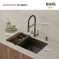 Коландер Iddis Kitchen Line Графит арт-KOL23GMi59 — фото 8, Коландеры